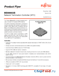 Datasheet MB86683B manufacturer Fujitsu