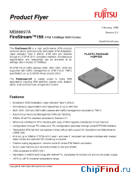 Datasheet MB86697A manufacturer Fujitsu