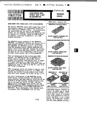 Datasheet MB88501H-P manufacturer Fujitsu