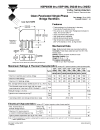 Datasheet 3N246...3N252 manufacturer General Semiconductor
