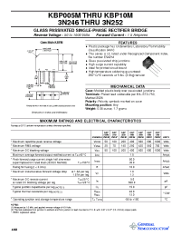 Datasheet 3N249 manufacturer General Semiconductor