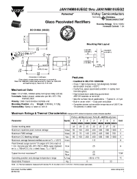 Datasheet JAN1N6805UEG2 manufacturer General Semiconductor