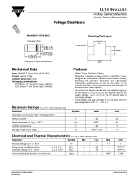 Datasheet LL1.5...LL2.4 manufacturer General Semiconductor