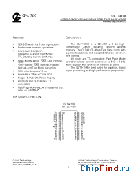 Datasheet GLT44108-40J4 manufacturer G-Link