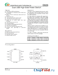 Datasheet G526 manufacturer GMT