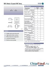 Datasheet CC5V-T1A manufacturer Golledge