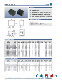 Datasheet CFWLA455KB4Y-B0 manufacturer Golledge