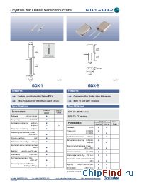 Datasheet GDX-2C manufacturer Golledge