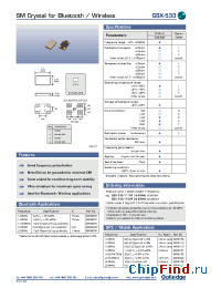 Datasheet GSX-533 manufacturer Golledge