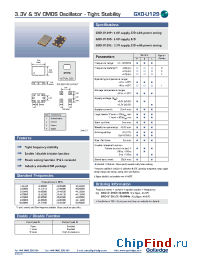Datasheet GXO-U129E manufacturer Golledge