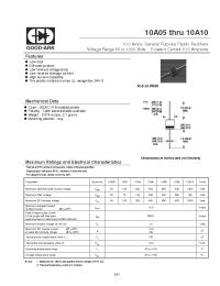 Datasheet 10A05 manufacturer GOOD-ARK