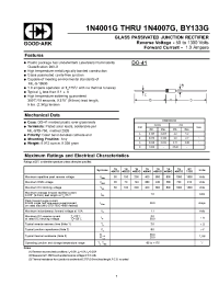 Datasheet 1N4003G manufacturer GOOD-ARK
