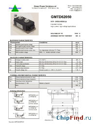Datasheet GMTD62050-xx-H manufacturer Green Power