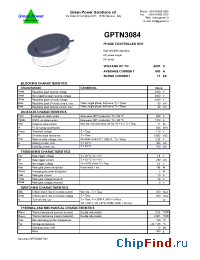 Datasheet GPTN3084 manufacturer Green Power