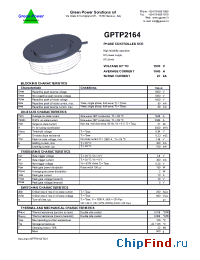 Datasheet GPTP2164 manufacturer Green Power