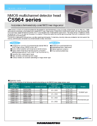 Datasheet C5964-0800 manufacturer Hamamatsu