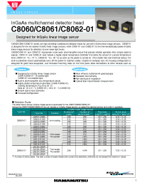 Datasheet C8061 manufacturer Hamamatsu