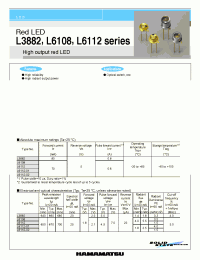 Datasheet L3882 manufacturer Hamamatsu