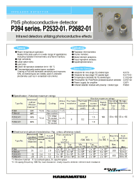 Datasheet P394 manufacturer Hamamatsu