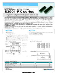 Datasheet S3901-512FX manufacturer Hamamatsu