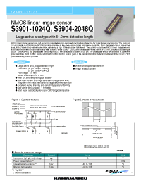 Datasheet S3904-2048Q manufacturer Hamamatsu