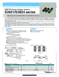 Datasheet S3921-512q manufacturer Hamamatsu