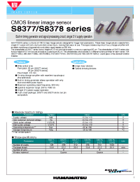 Datasheet S8377-128BQ manufacturer Hamamatsu