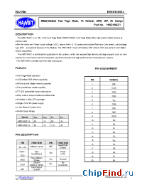 Datasheet HMD1M4Z1-5 manufacturer Hanbit