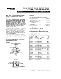 Datasheet LM2904N manufacturer Harris