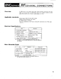 Datasheet BNC-BPJ-1.5-1 manufacturer Hirose