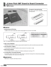 Datasheet DF16A-14DP-0.5V manufacturer Hirose