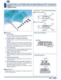 Datasheet DF23C-10DP-0.5V manufacturer Hirose