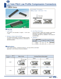 Datasheet DF26A1.2-09CP-1.1V manufacturer Hirose
