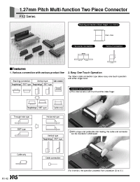 Datasheet FX2C-60S-1.27DSL manufacturer Hirose