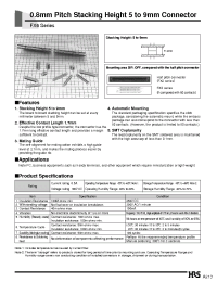 Datasheet FX6-100P-0.8SV2 manufacturer Hirose