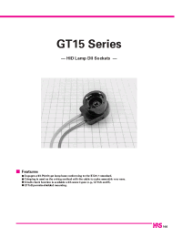 Datasheet GT15B-3S-F manufacturer Hirose