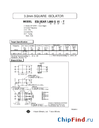 Datasheet ESI-3EAR1.880G01 manufacturer Hitachi Metals