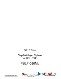 Datasheet LF-FSLF-080ML-0407A manufacturer Hitachi Metals