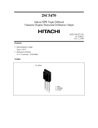 Datasheet 2SC547 manufacturer Hitachi