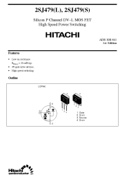 Datasheet 2SJ479 manufacturer Hitachi