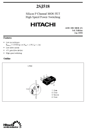 Datasheet 2SJ518 manufacturer Hitachi