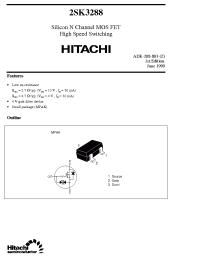 Datasheet 2SK3288 manufacturer Hitachi