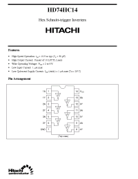 Datasheet FP-14DA manufacturer Hitachi