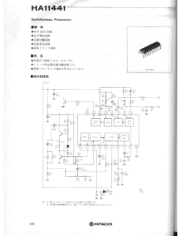 Datasheet HA11441 manufacturer Hitachi