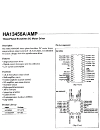 Datasheet HA13456A manufacturer Hitachi