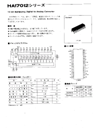 Datasheet HA17012 manufacturer Hitachi