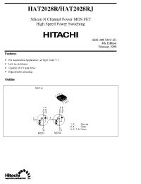 Datasheet HAT2028RJ manufacturer Hitachi
