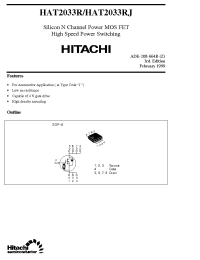 Datasheet HAT2033 manufacturer Hitachi