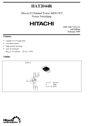 Datasheet HAT2044R manufacturer Hitachi