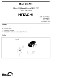 Datasheet HAT2053M manufacturer Hitachi